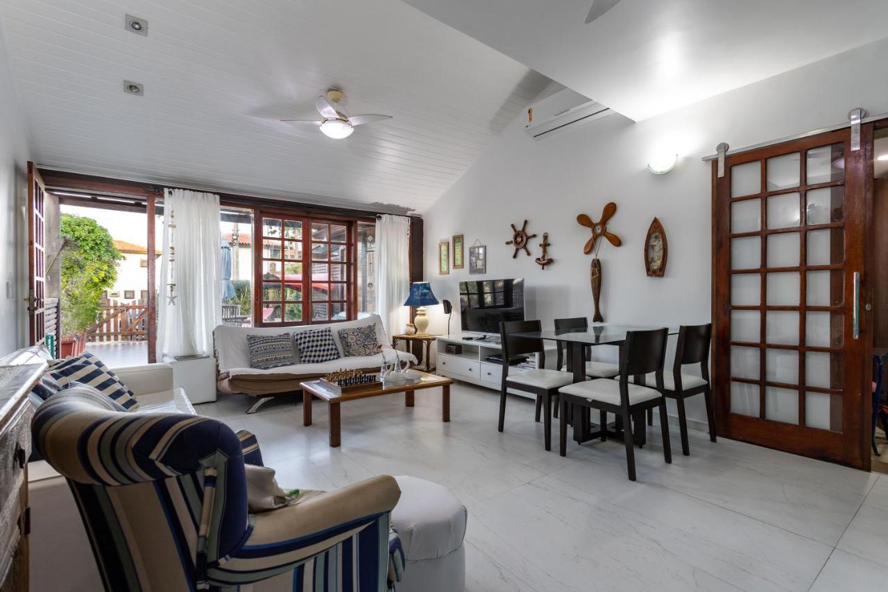 Condominio Buzios Resort - Pe Na Areia - Casa 3 Suites Zewnętrze zdjęcie