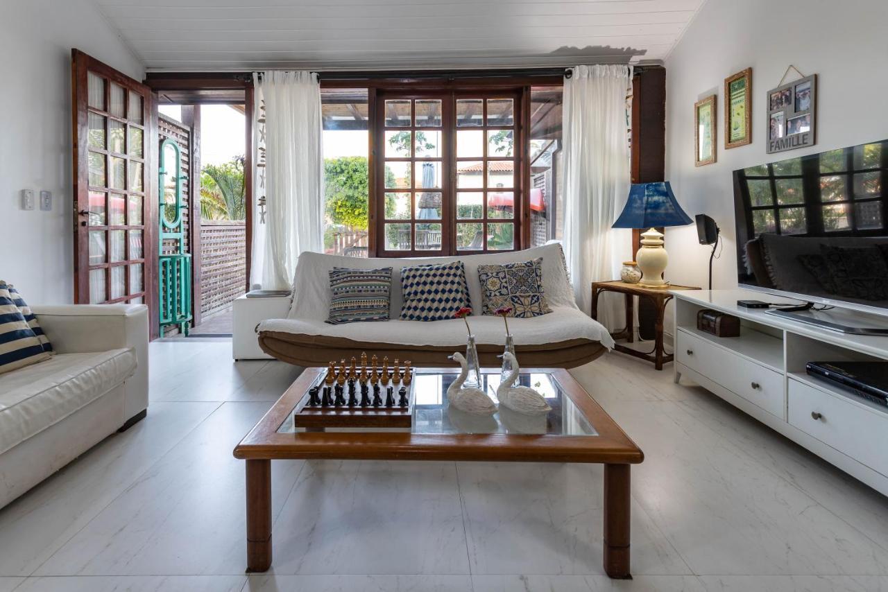 Condominio Buzios Resort - Pe Na Areia - Casa 3 Suites Zewnętrze zdjęcie